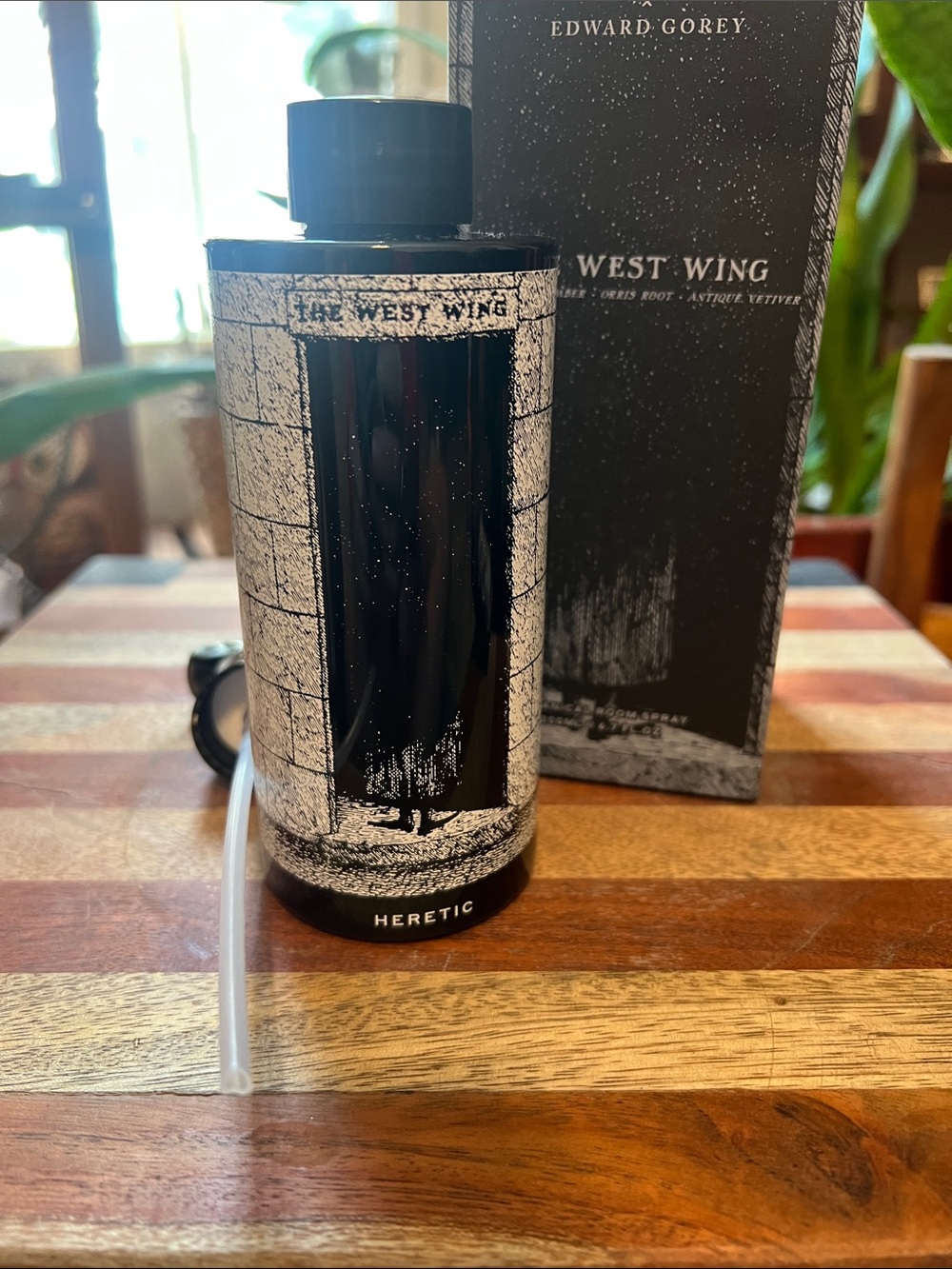 NIB Heretic x Edward Gorey The West Wing room spray